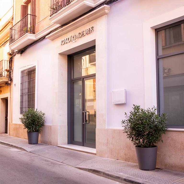 Fachada de un despacho jurídico situado en la calle Investigadora Margarita Salas de Murcia